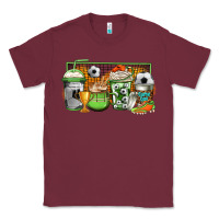 Burgundy soccer coffee Classic Tee - Jasminsmagicworld