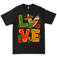Black love mexico Premium Tee - Zillion Design Studio