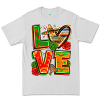 Dove Grey love mexico Premium Tee - Zillion Design Studio