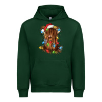 Forest Green christmas heifer cow gnome Urban Hoodie - CowGirlArtShop