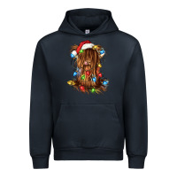 Navy christmas heifer cow gnome Urban Hoodie - CowGirlArtShop