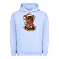 Pigment Grape Ice christmas heifer cow gnome Urban Hoodie - CowGirlArtShop