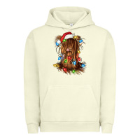 Pigment Pistachio christmas heifer cow gnome Urban Hoodie - CowGirlArtShop
