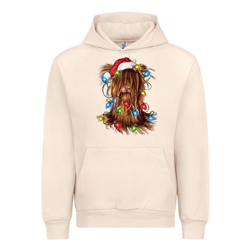 Christmas Heifer Cow Gnome Urban Hoodie by CowGirlArtShop | Teevron