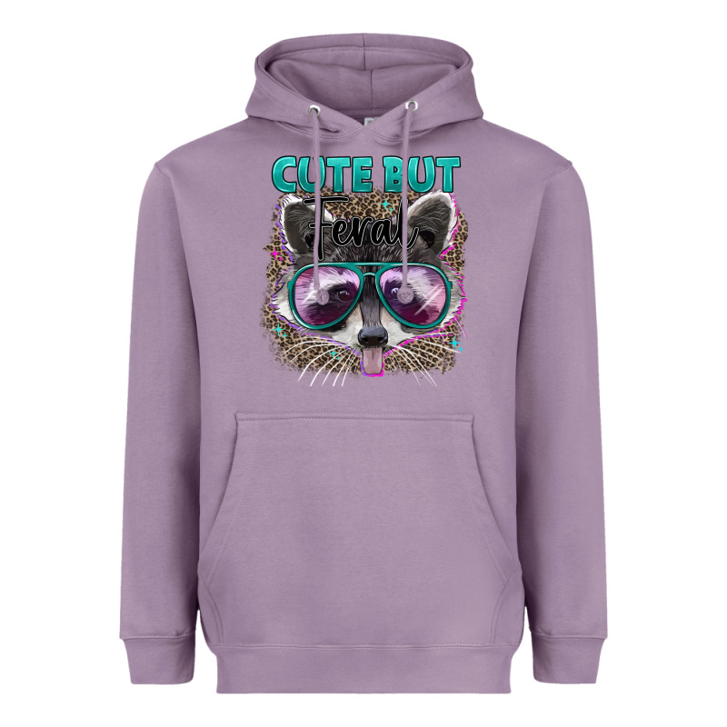 Cute But Feral Heavyweight Hoodie by Artiststas | Teevron