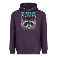Plum cute but feral Heavyweight Hoodie - Artiststas