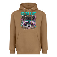 Toasted Coconut cute but feral Heavyweight Hoodie - Artiststas