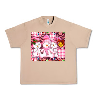 Burro pink snowgirls Urban Heavy Tee - AdoDesignShop