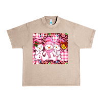 French Oak pink snowgirls Urban Heavy Tee - AdoDesignShop