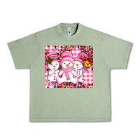 Oil Green pink snowgirls Urban Heavy Tee - AdoDesignShop