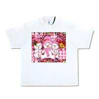White pink snowgirls Urban Heavy Tee - AdoDesignShop