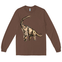 Chestnut Brachiosaurus Long Sleeve Tee - LillyAllenDesigns