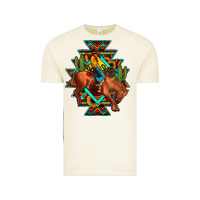 Vintage Arctic aztec rodeo cowboy Vintage Tee - JahusDesignShop