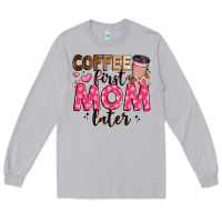 Moon Dust coffee first mom later Long Sleeve Tee - JahusDesignShop