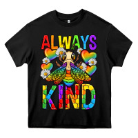 Black always bee kind pride lgbtq Heavy Core Tee - texasbilliewilder
