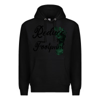 Black Climate Change Reduce Your Carbon Footprint Gift Premium Hoodie - Bettercallsaul