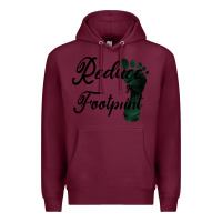 Burgundy Climate Change Reduce Your Carbon Footprint Gift Premium Hoodie - Bettercallsaul