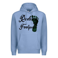 Colony Blue Climate Change Reduce Your Carbon Footprint Gift Premium Hoodie - Bettercallsaul