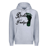 Heather Grey Climate Change Reduce Your Carbon Footprint Gift Premium Hoodie - Bettercallsaul