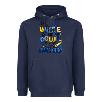 Navy my uncle is down right awesome Heavyweight Hoodie - Artiststas