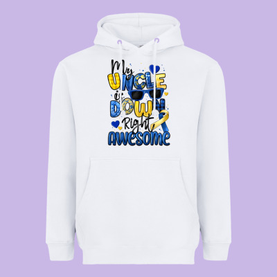 My Uncle Is Down Right Awesome Heavyweight Hoodie Designed By Artiststas