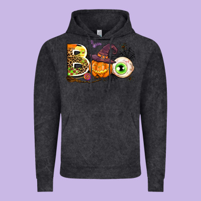 Boo Vintage Hoodie Designed By Adodesignshop