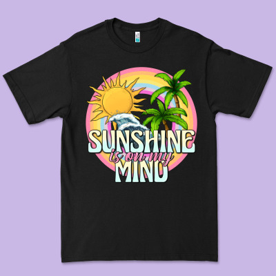 Sunshine Is On My Mind Premium Tee Designed By Texasbilliewilder