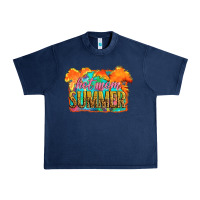 Navy hot mom summer Urban Heavy Tee - Artiststas