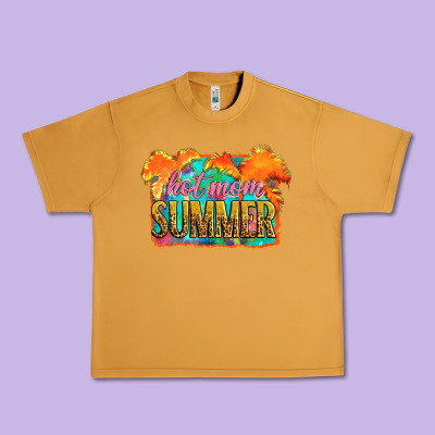 Hot Mom Summer Urban Heavy Tee Designed By Artiststas