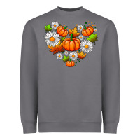 Storm pumpkin and daisies Heavyweight Sweatshirt - AdoDesignShop