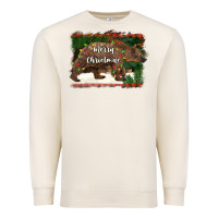 Sandshell merry christmas bear Premium Sweatshirt - BarkalooDesign