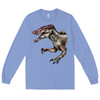 Colony Blue Spinosaurus Face Long Sleeve Tee - LillyAllenDesigns