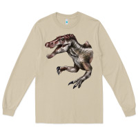 Mushroom Spinosaurus Face Long Sleeve Tee - LillyAllenDesigns