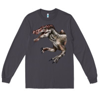 Smoke Spinosaurus Face Long Sleeve Tee - LillyAllenDesigns