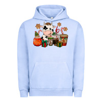 Pigment Grape Ice cow coffee cups christmas Urban Hoodie - CowGirlArtShop