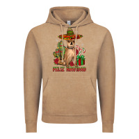 Vintage Coffee Chihuahua feliz navidad Vintage Hoodie - JahusDesignShop
