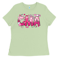 Matcha breast cancer cma certified medical assistant Ladies Tee - JahusDesignShop