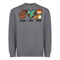 Storm peace love fall Heavyweight Sweatshirt - JahusDesignShop