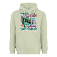 Matcha everyone's journey is different trust the flow Heavyweight Hoodie - Artiststas