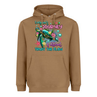 Toasted Coconut everyone's journey is different trust the flow Heavyweight Hoodie - Artiststas
