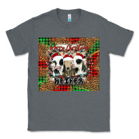 Charcoal Heather merry Christmas heifer Classic Tee - Jasminsmagicworld