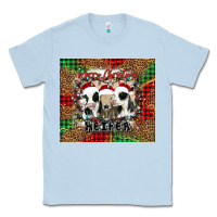Dusty Blue merry Christmas heifer Classic Tee - Jasminsmagicworld