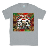 Heather Grey merry Christmas heifer Classic Tee - Jasminsmagicworld