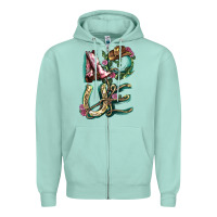 Love Boots Horseshoe Cowboy Zipper Hoodie | Teevron