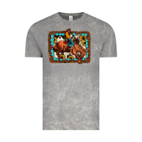 Cloud Rock rodeo cowboy Vintage Tee - JahusDesignShop