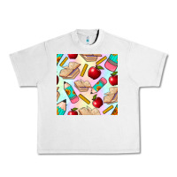 Lunar Rock school seamless pattern Urban Heavy Tee - BundleAndBundleShop