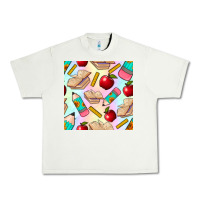 Pistachio school seamless pattern Urban Heavy Tee - BundleAndBundleShop