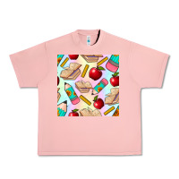 Salmon school seamless pattern Urban Heavy Tee - BundleAndBundleShop