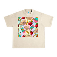 Sandshell school seamless pattern Urban Heavy Tee - BundleAndBundleShop