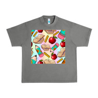 Tornado school seamless pattern Urban Heavy Tee - BundleAndBundleShop